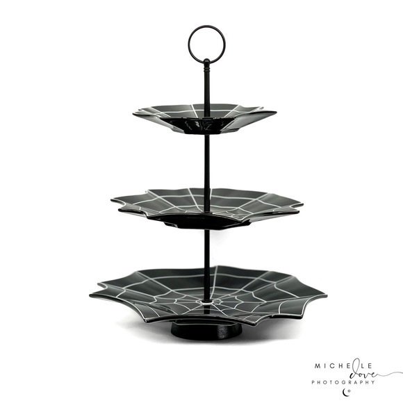 Other - Dolls Home Web Of Lies Tiered Platter